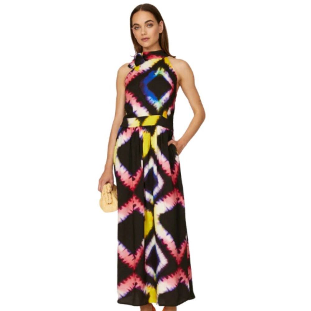 Busayo Collective Rainbow Tie Dye Dress Size 2